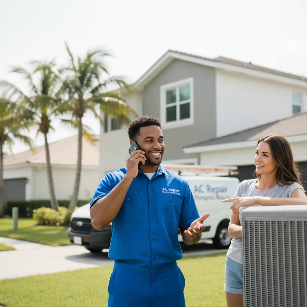AC Repair Pompano Beach customer support in Ponte Vedra